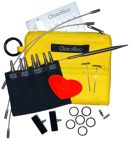 Chiaogoo Shortie Interchangeable Set US 9-11