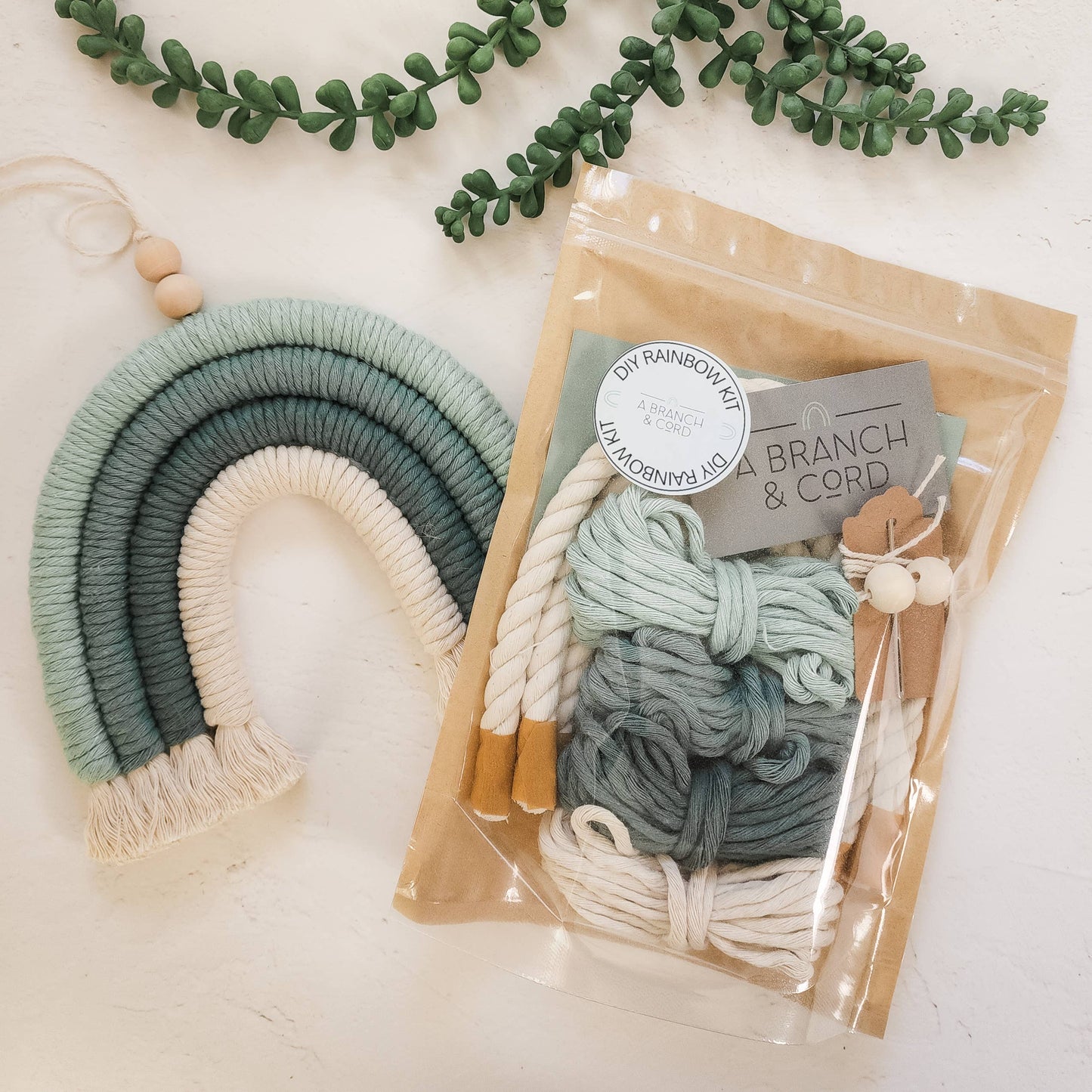 Jade Macrame Rainbow Kit