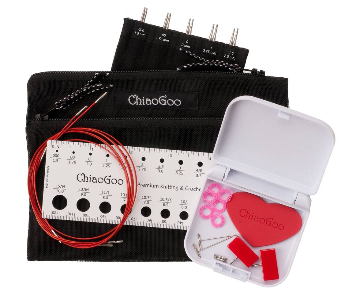 Chiaogoo 5" Twist Interchangeable Needle Sets
