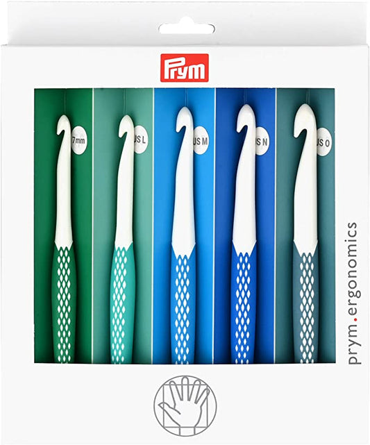Prym Ergonomics Crochet Gift Set (7mm,L,M,N,O)