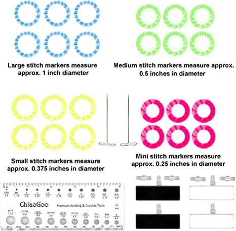 Chiaogoo 5" Twist Interchangeable Needle Sets