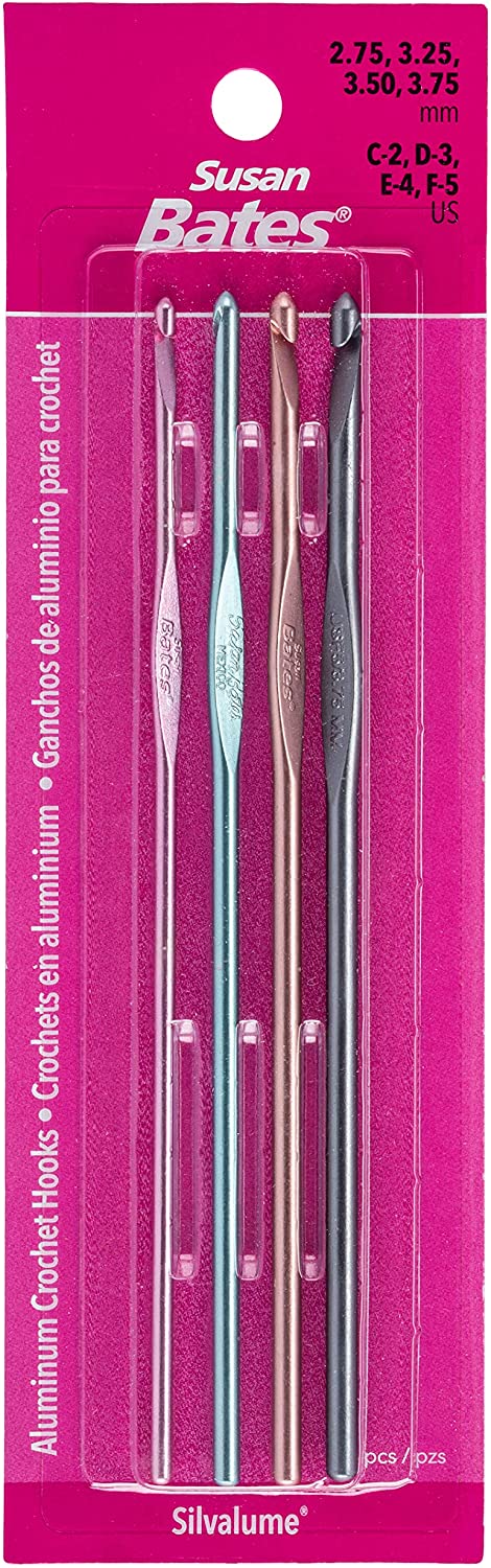 Silvalume Crochet Hooks