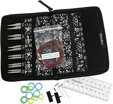 Chiaogoo 5" Twist Interchangeable Needle Sets