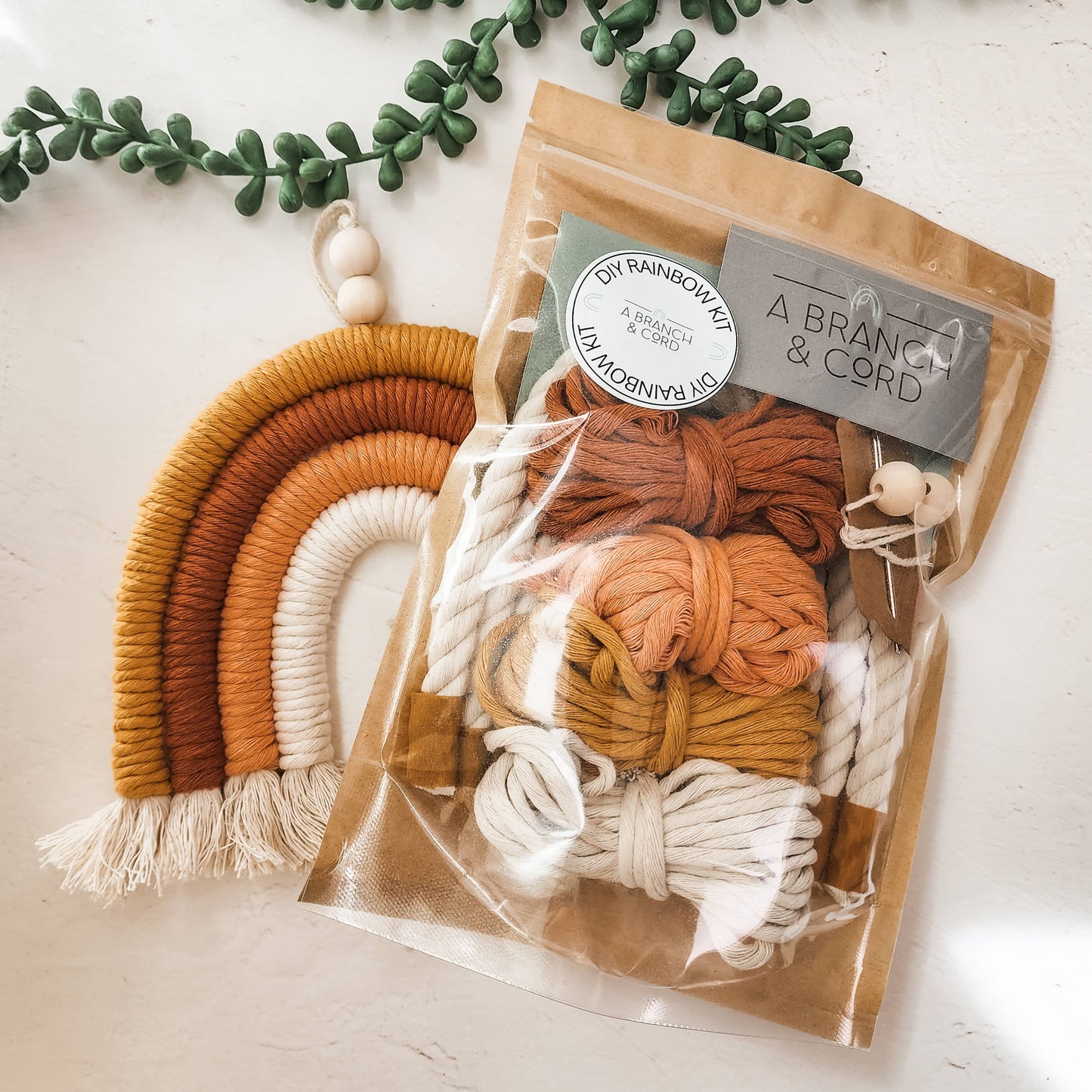 Sunset Macrame Rainbow Kit