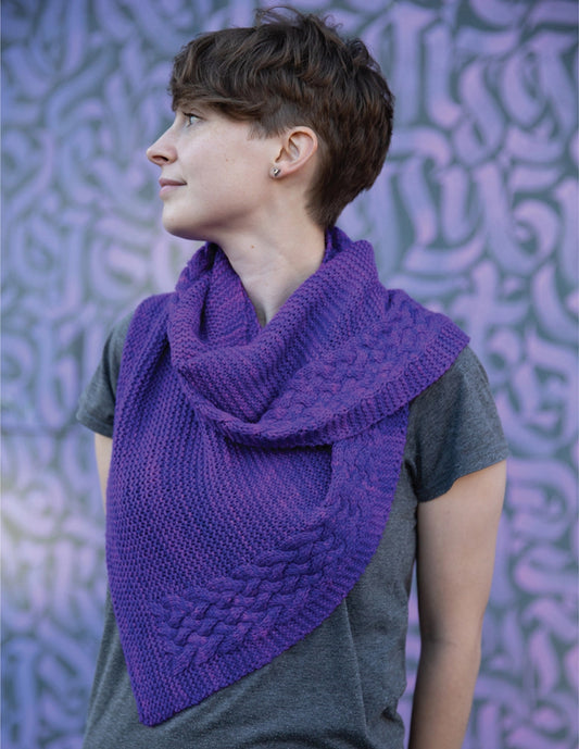 The Rave Shawl Leaflet by Tin Can Knits