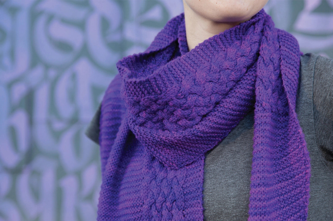 The Rave Shawl Leaflet by Tin Can Knits