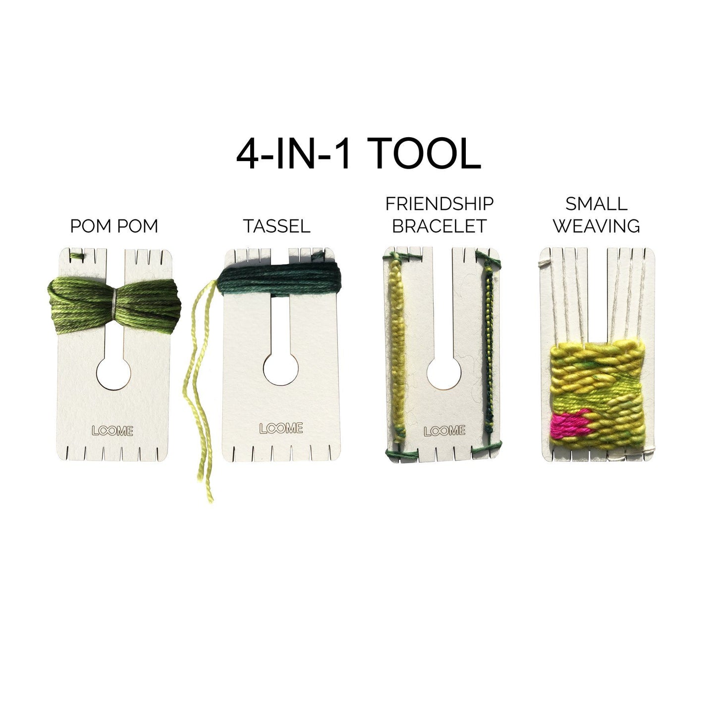 4-in-1 Pom Pom Making Starter Set (Paper)