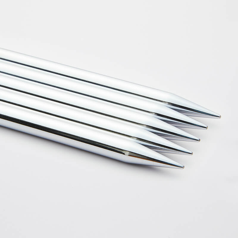 Nova Platina Double Point Needles 6"