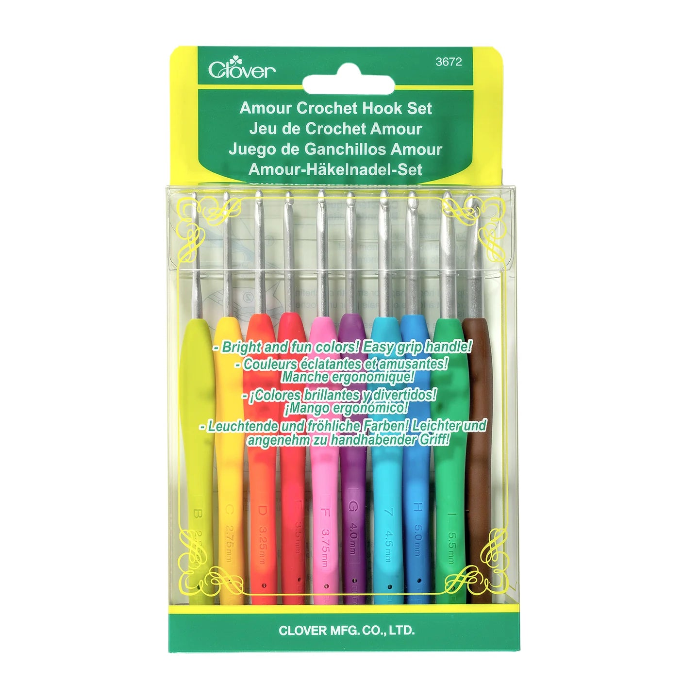 Amour Crochet Hook Set