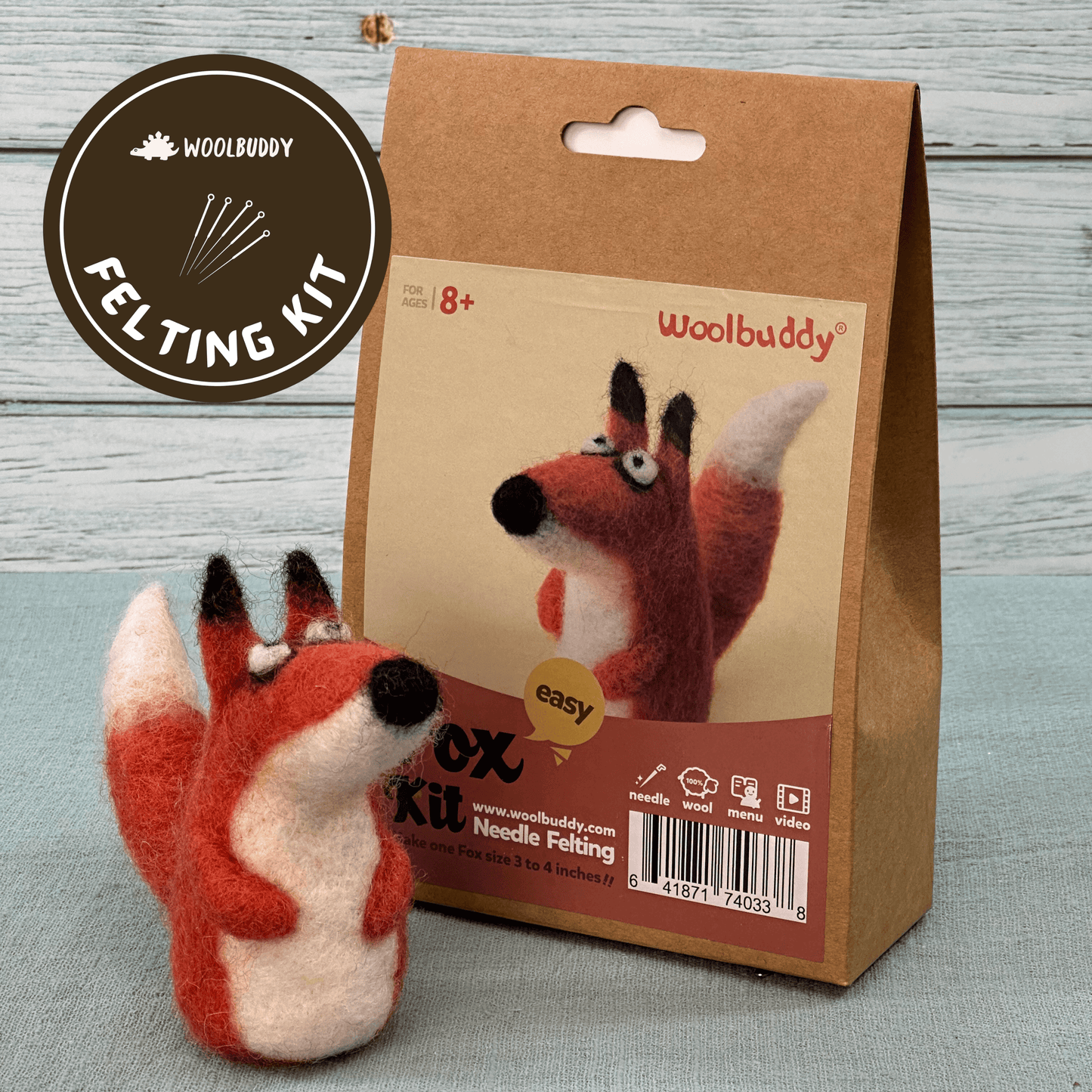 DIY Needle Felting Kit – Fox