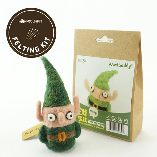 DIY Needle Felting Kit - Elf