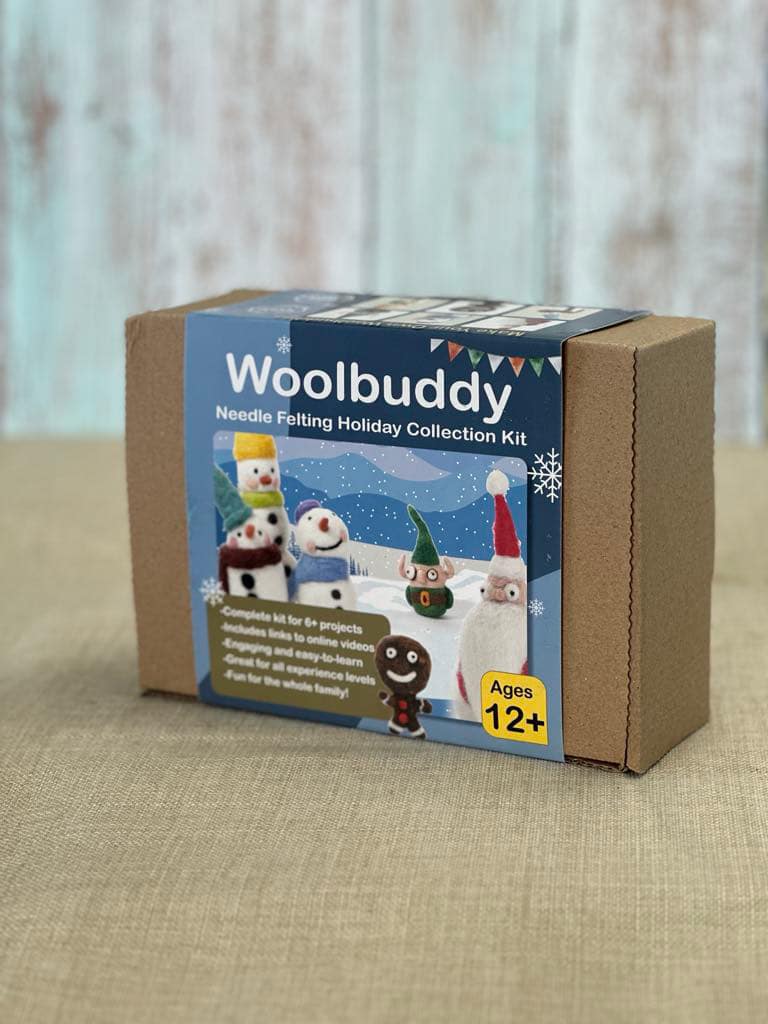 DIY Needle Felting Holiday Collection Kit – Christmas Set