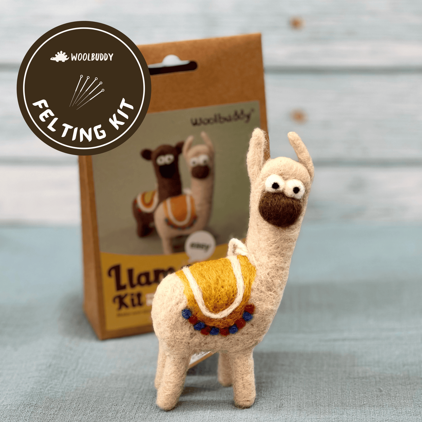 DIY Needle Felting Kit - Llama