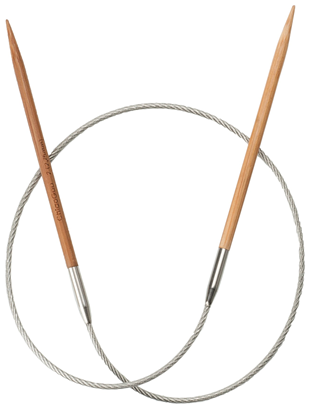 Chiaogoo Bamboo Fixed Circular Needles- 16"