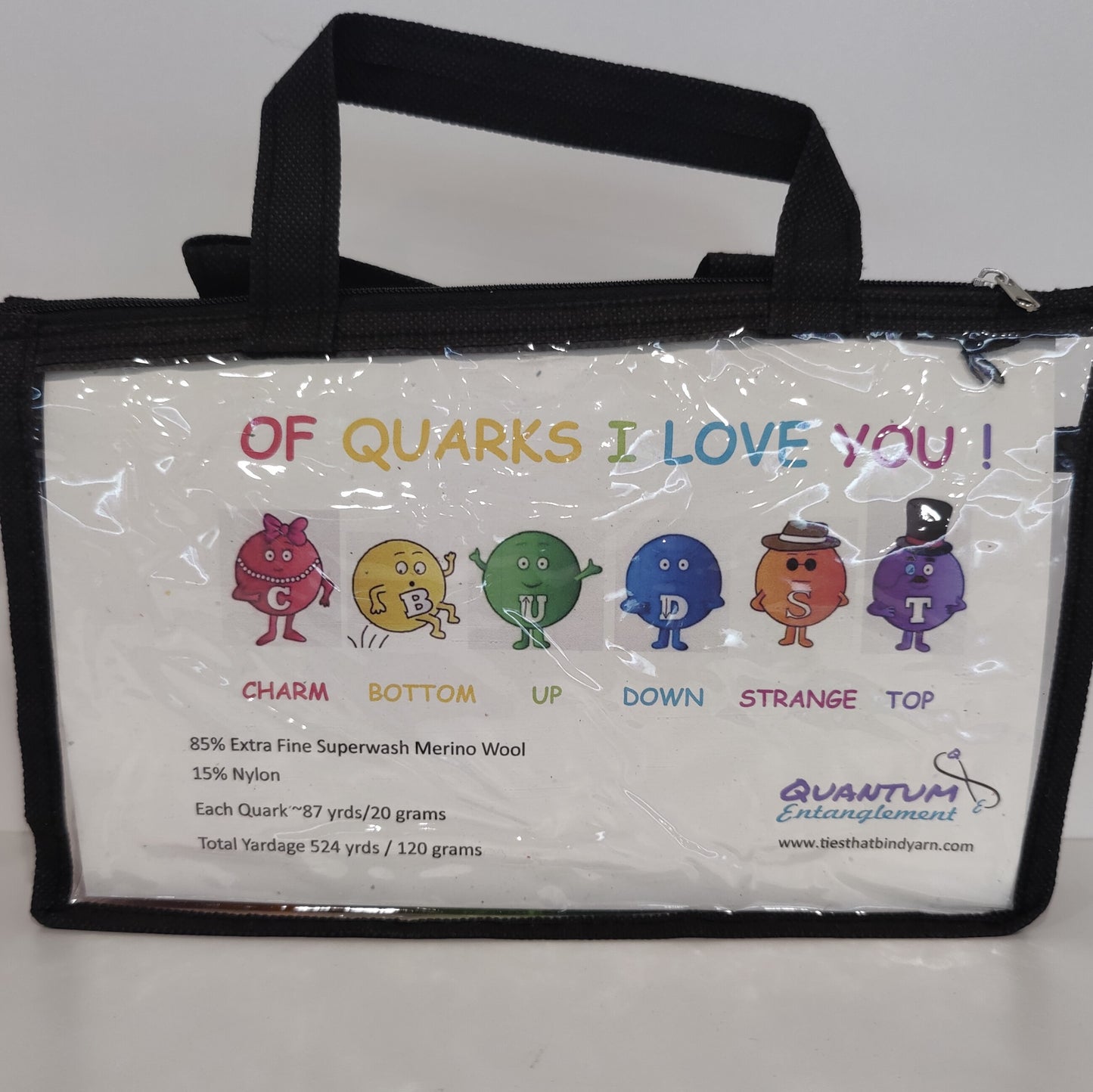 Of Quarks I Love You! mini skein set