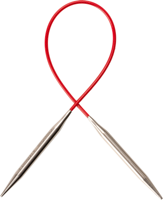ChiaoGoo Red Lace Fixed Circular Needles 24"
